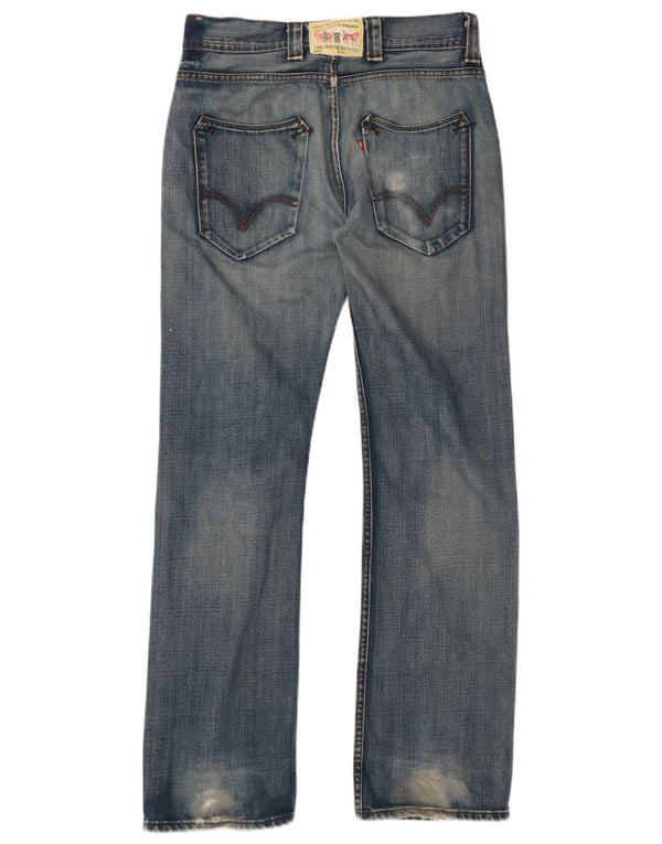 Blugi drepti pentru femei Levi's W32 L33 albastru