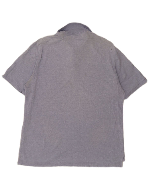 Tricou polo pentru bărbați Invicta 2XL, bumbac albastru