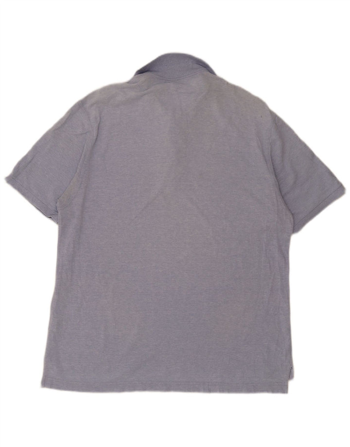 Tricou polo pentru bărbați Invicta 2XL, bumbac albastru