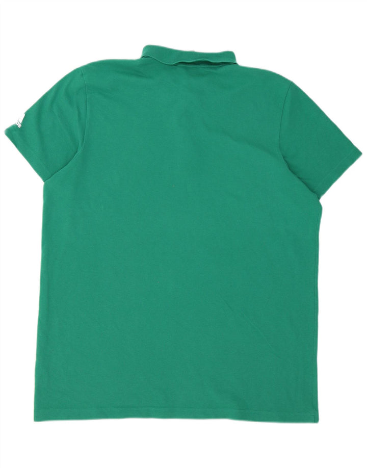 Tricou polo Adidas bărbătesc mare verde