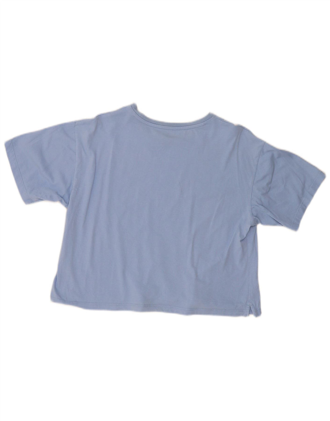 Tricou Puma pentru femei Crop Top UK 16 Large Blue