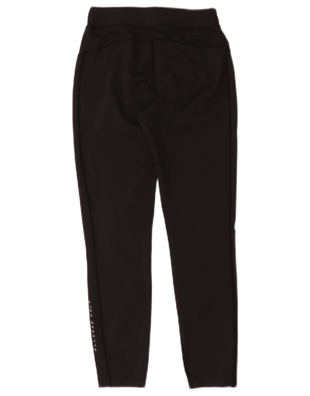 Leggings crop cu grafic pentru femei Ellesse UK 8 Poliester negru mic