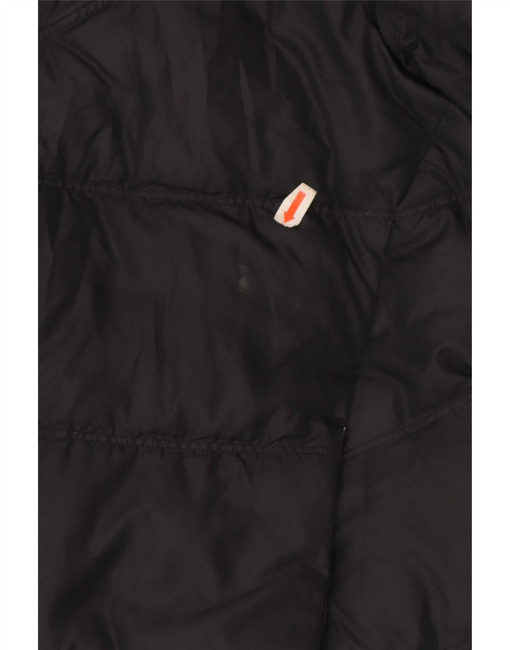Jachetă căptușită reversibilă cu glugă supradimensionată pentru femei Nike UK 6 XS Negru
