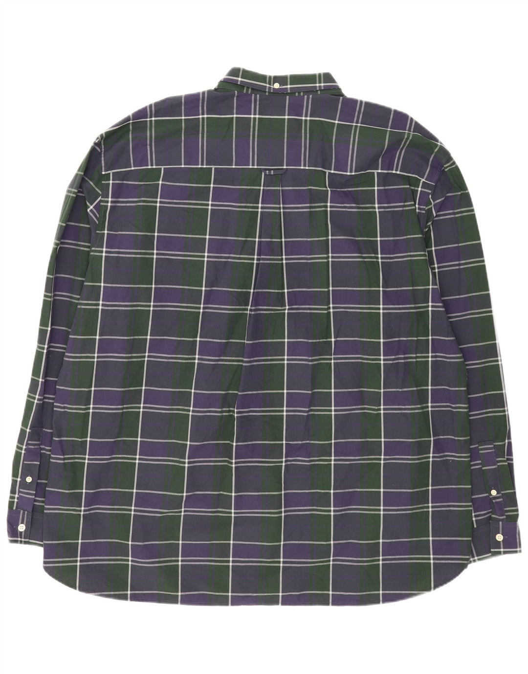 Cămașă pentru bărbați Lyle & Scott 3XL, bumbac cu carouri bleumarin