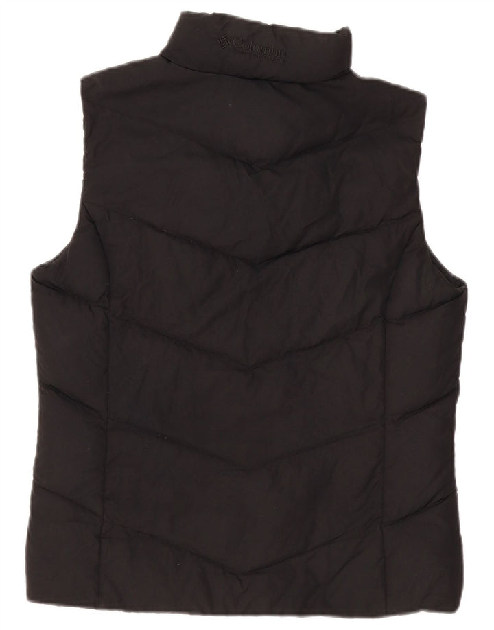 Gilet căptușit supradimensionat pentru femei Columbia UK 10 Poliester negru mic