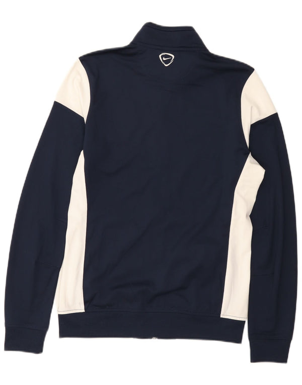 Jachetă de top pentru trening Nike Dri Fit pentru bărbați, medie, bleumarin, color block