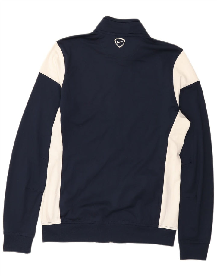 Jachetă de top pentru trening Nike Dri Fit pentru bărbați, medie, bleumarin, color block