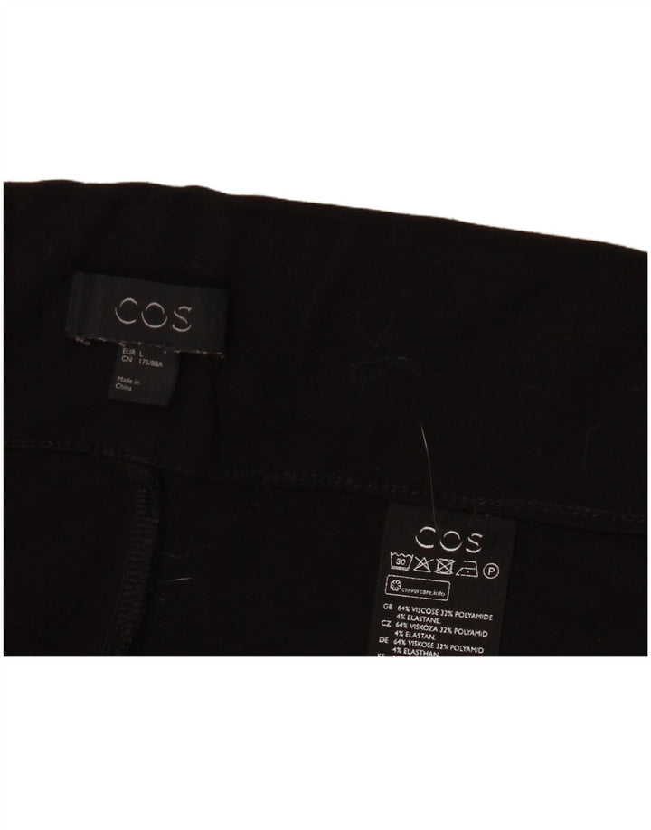 Leggings Cos pentru femei UK 16, mare, negru, viscoză