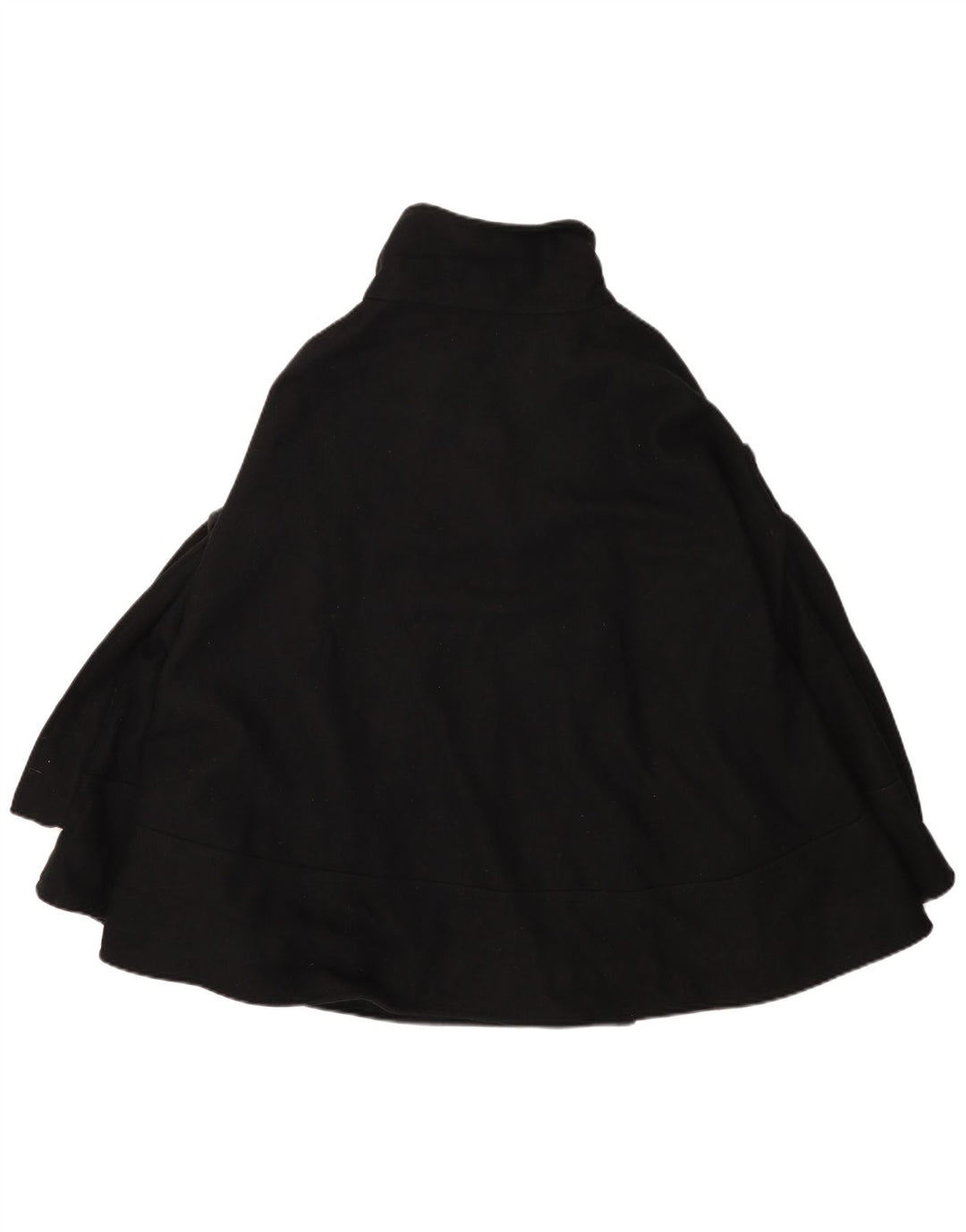 Palton pelerina dublu pentru femei Zara UK 16 mare negru