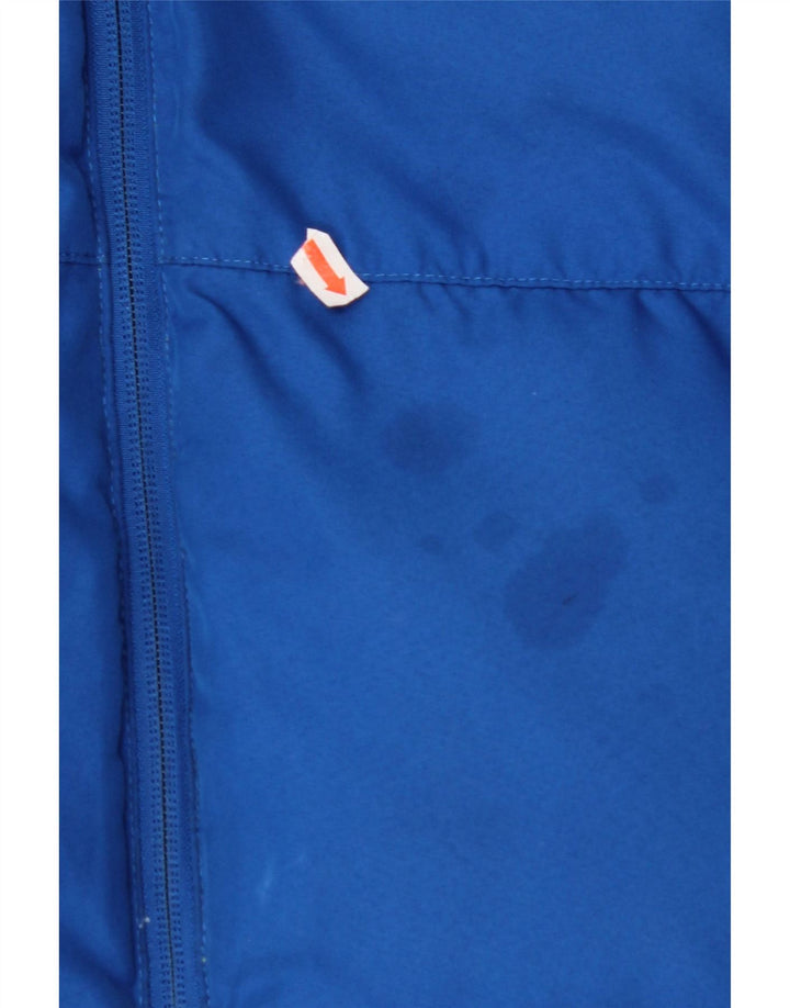 Gilet căptușit reversibil cu glugă ADIDAS UK 42 XL Albastru