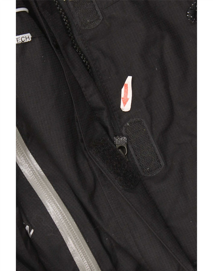 Jachetă de vânt pentru femei Helly Hansen cu glugă, UK 10, negru, color block