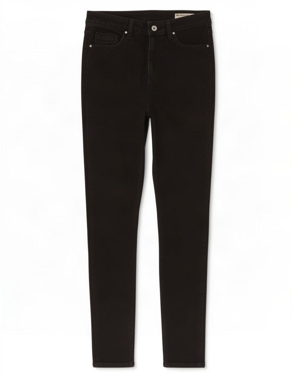 Marks & Spencer blugi skinny pentru femei Ivy UK 10 mic W27 L28 bumbac negru