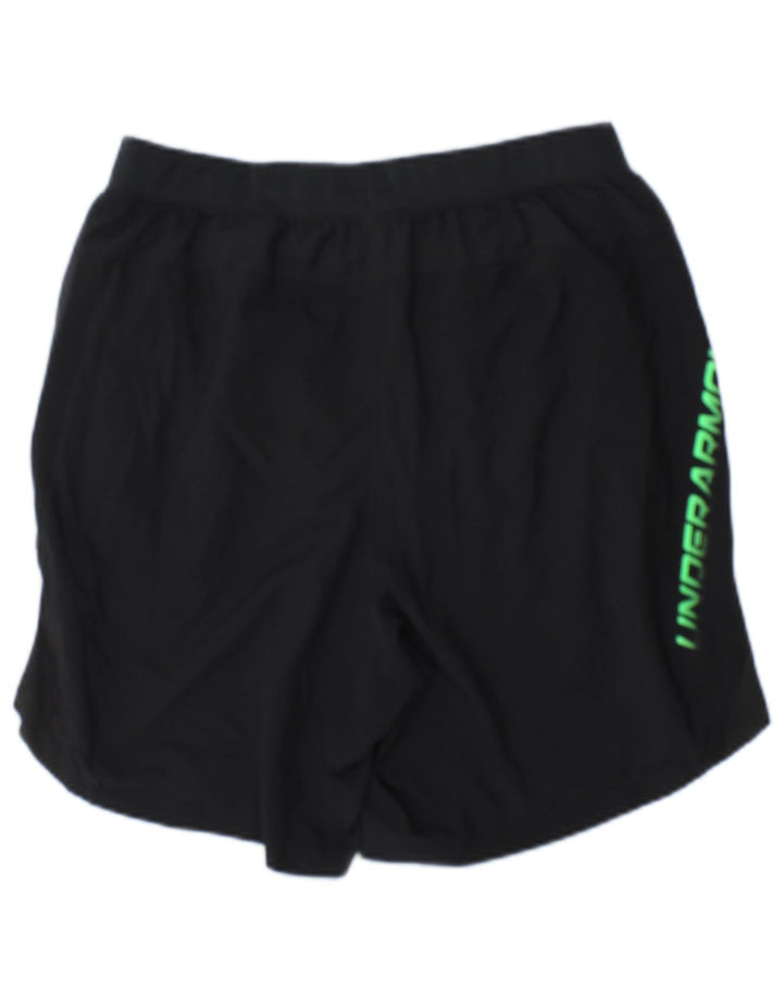 Pantaloni scurți sport grafic Under Armour pentru bărbați, albastru bleumarin mediu