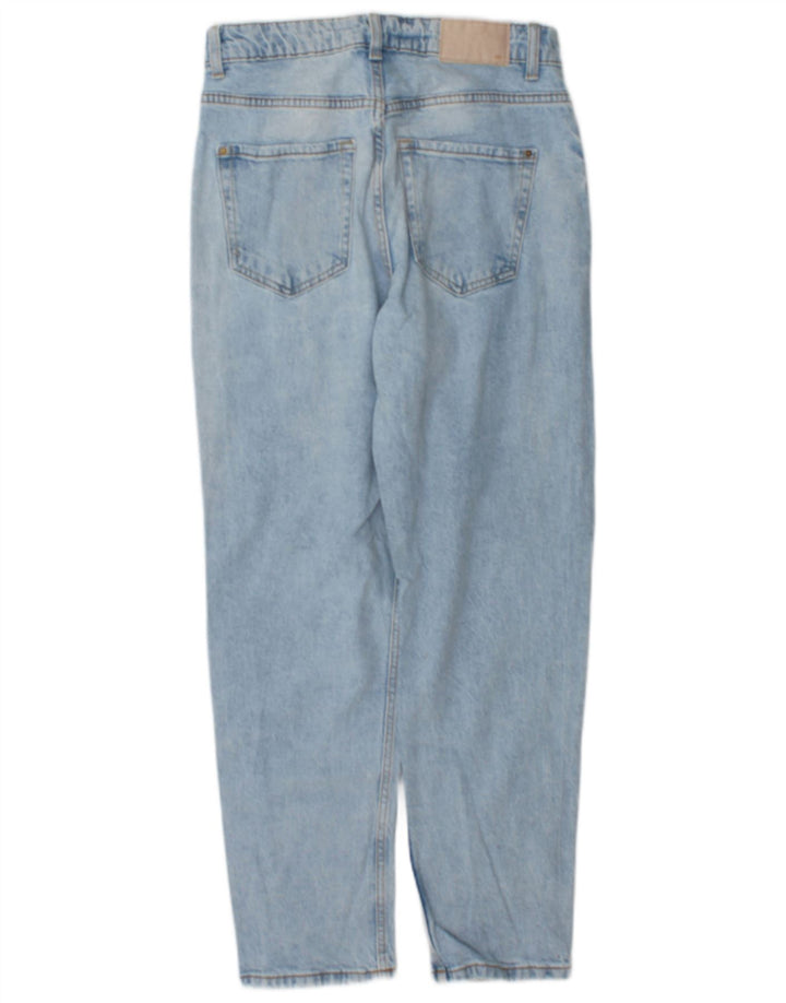 Blugi conici pentru femei Zara EU 38 Mici L28 L28 Albastru