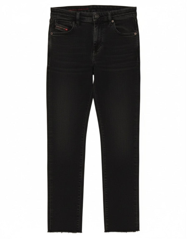 Blugi subțiri pentru femei Diesel W24 L26 poliacrilic negru