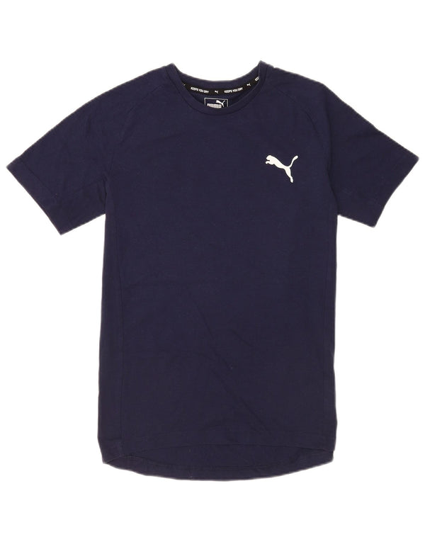 Tricou pentru bărbați Puma Top Medium Bleumarin Bumbac