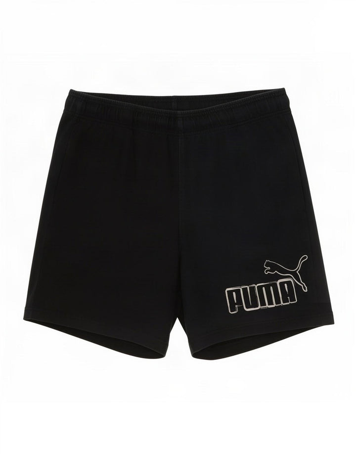 Pantaloni scurți sport grafic Puma pentru bărbați, mari, albastru, poliester