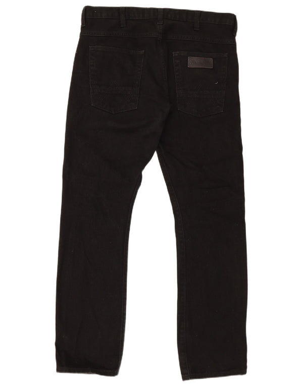 Blugi drepte Wrangler Spencer pentru bărbați W34 L32 negri