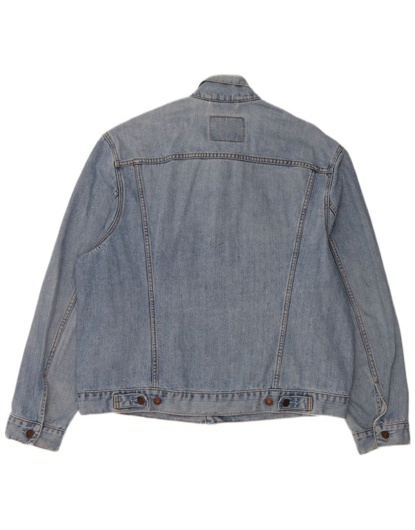 Jachetă de blugi pentru bărbați LEVI'S UK 42 XL Bumbac albastru