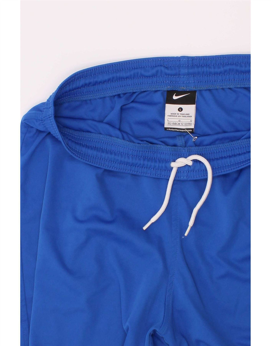 Pantaloni scurți sport Nike pentru băieți 12-13 ani, mari, albastru, poliester