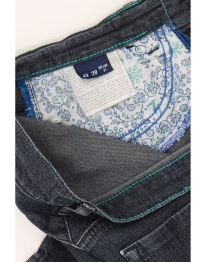 TRUSSARDI Womens Skinny Jeans W27 L30 Blue Vintage Trussardi and Second-Hand Trussardi from Messina Hembry 