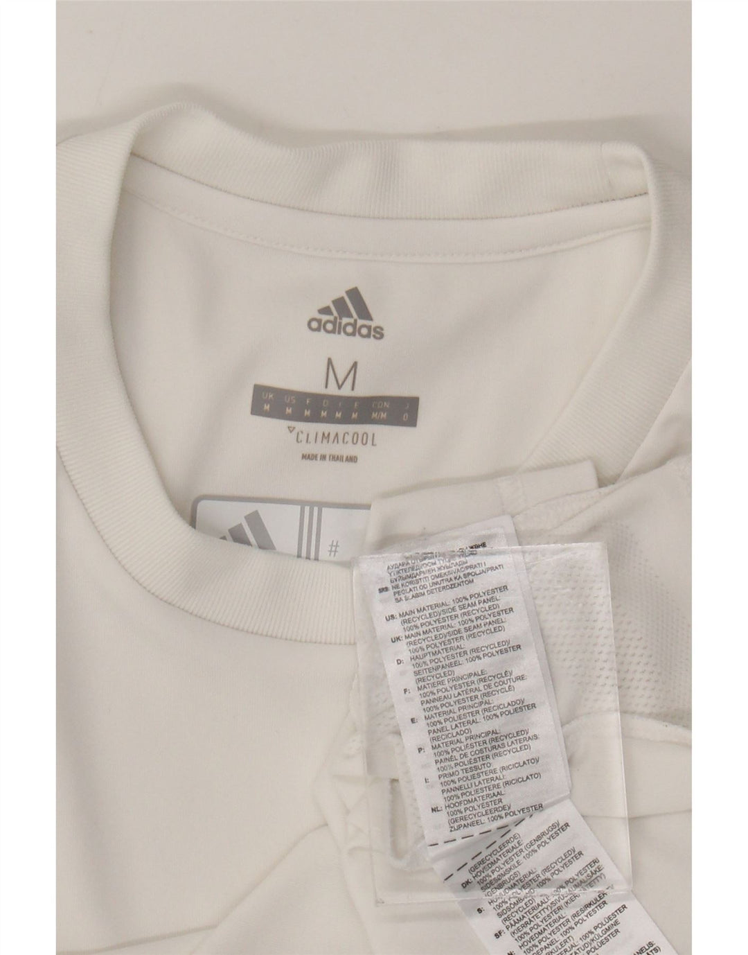 Tricou ADIDAS Climacool pentru bărbați Top Medium Alb Poliester