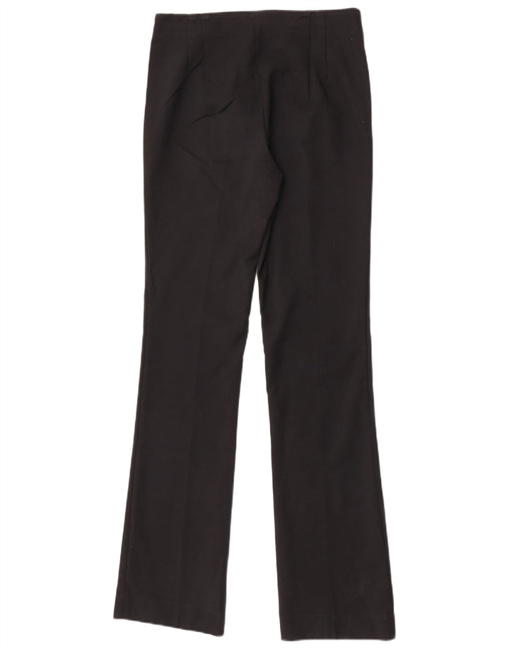 Pantaloni chino Bootcut pentru femei Zara Mediu L28 L32 Bumbac negru