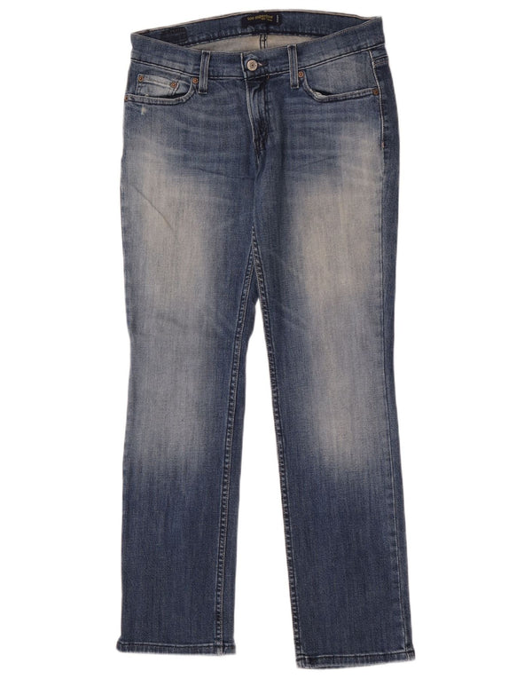 Blugi drepți 524 Super Low pentru femei Levi's US 9 Medium W30 L30 Bumbac albastru