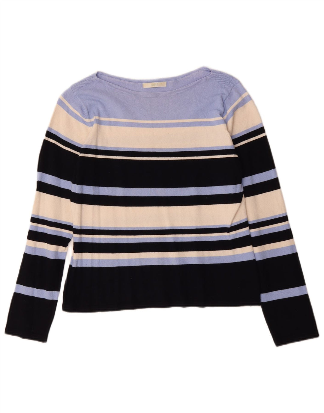 Pulover pentru femei Marks & Spencer cu decolteu cu barca UK 14 Medium Multicolor