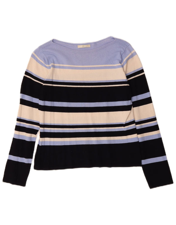 Pulover pentru femei Marks & Spencer cu decolteu cu barca UK 14 Medium Multicolor