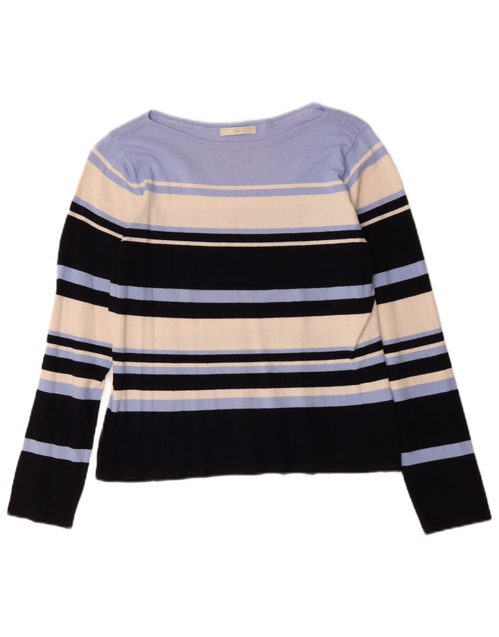 Pulover pentru femei Marks & Spencer cu decolteu cu barca UK 14 Medium Multicolor