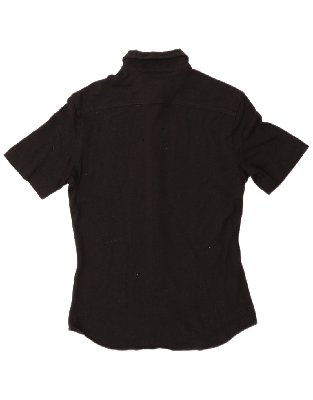 Cămașă cu mânecă scurtă Versace pentru femei UK 14 Large Black