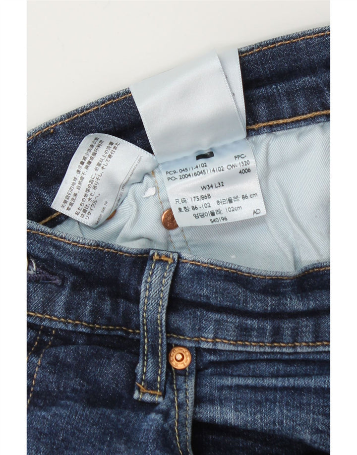 Blugi Levi's 511 Slim pentru bărbați W34 L30 Bumbac albastru