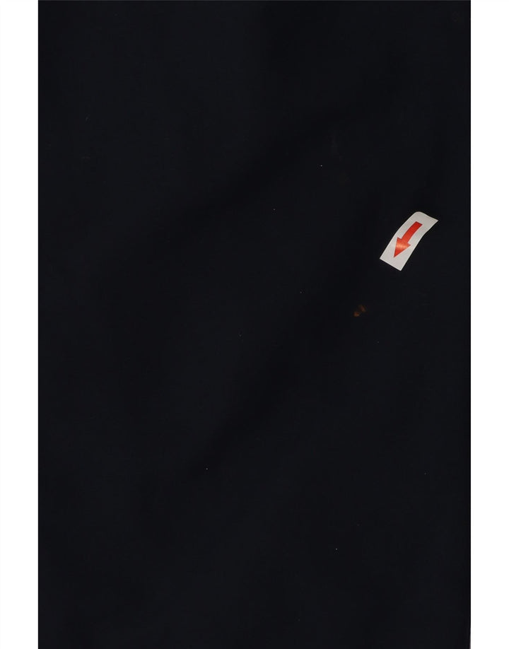 Pantaloni de trening Adidas pentru bărbați, mici, bleumarin, poliester color bloc