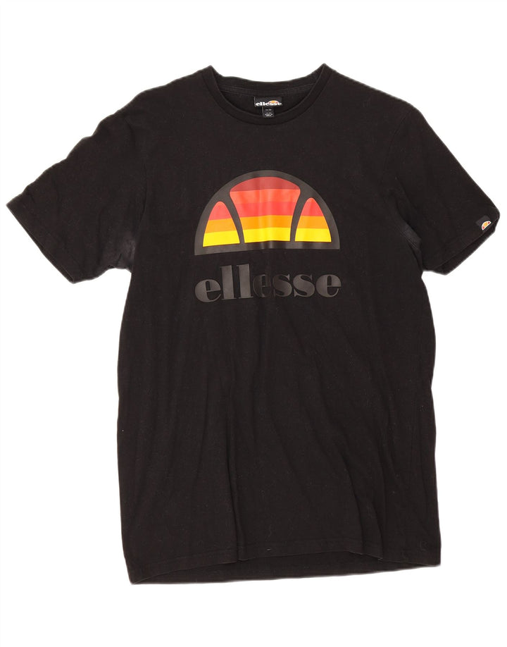 Tricou grafic pentru bărbați Ellesse Top Mediu Negru