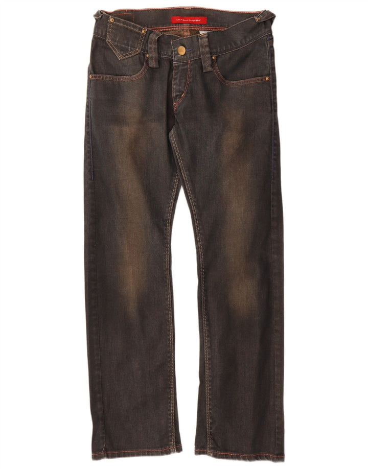 Blugi drepti 504 Slouch pentru femei Levi's US 8 Medium W29 L30 bleumarin