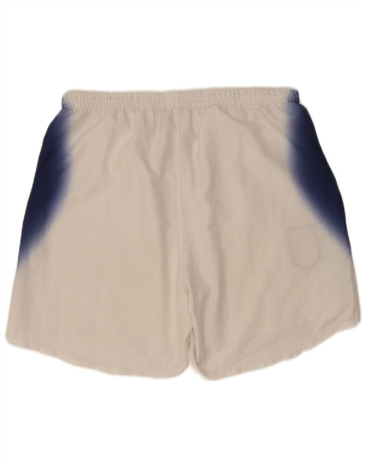 Pantaloni scurți sport grafic Puma pentru bărbați XL, alb, poliester color bloc