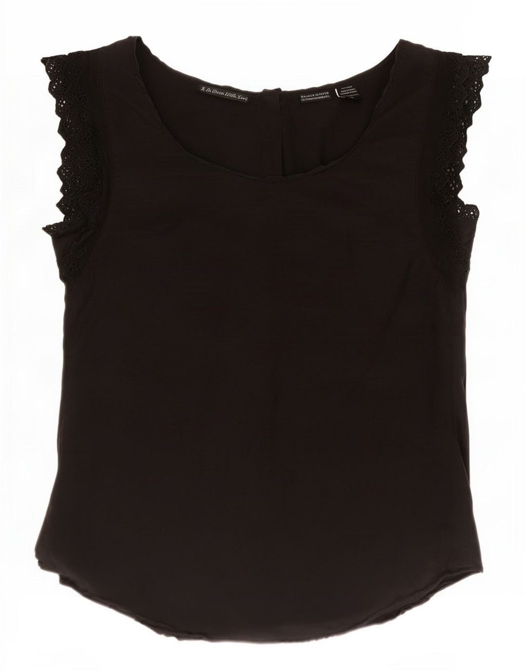 Bluză pentru femei Maison Scotch Top US 1 XS Mătase neagră