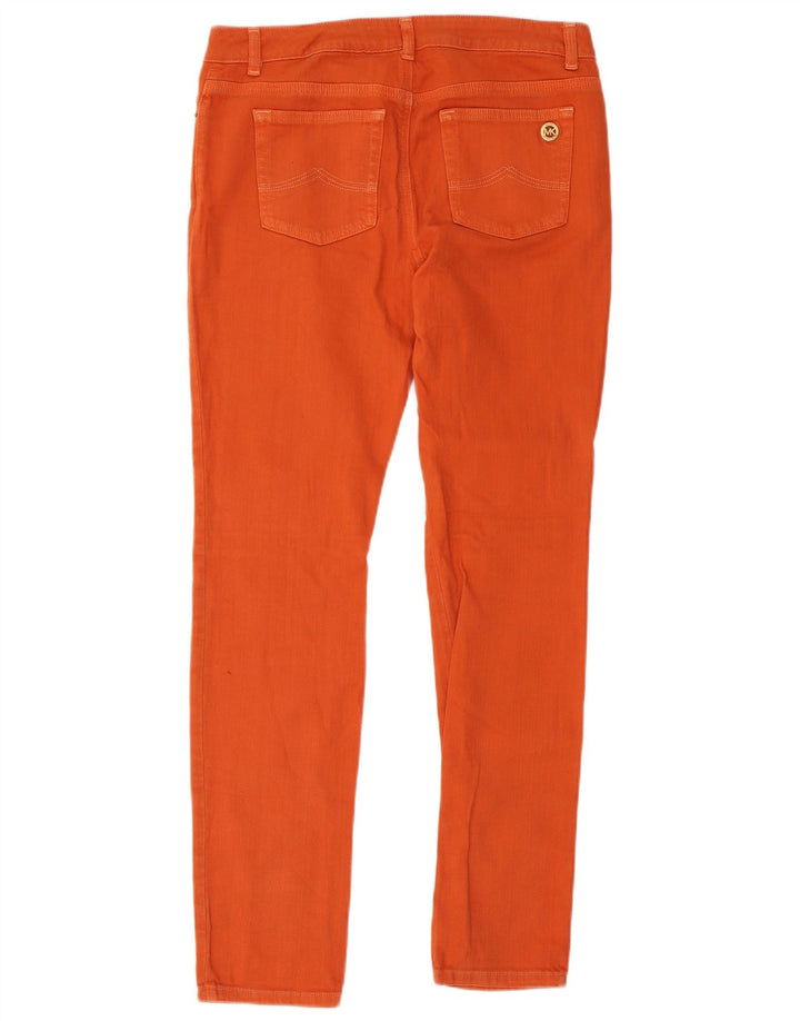Blugi slim pentru femei Michael Kors US 6 Medium W34 L32 Bumbac portocaliu
