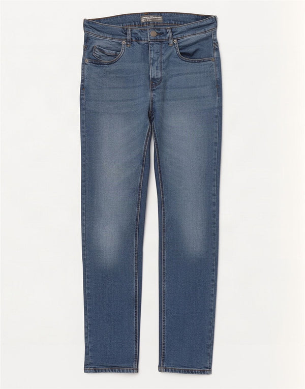 French Connection Mens Slim Jeans W32 L30 Blue Cotton