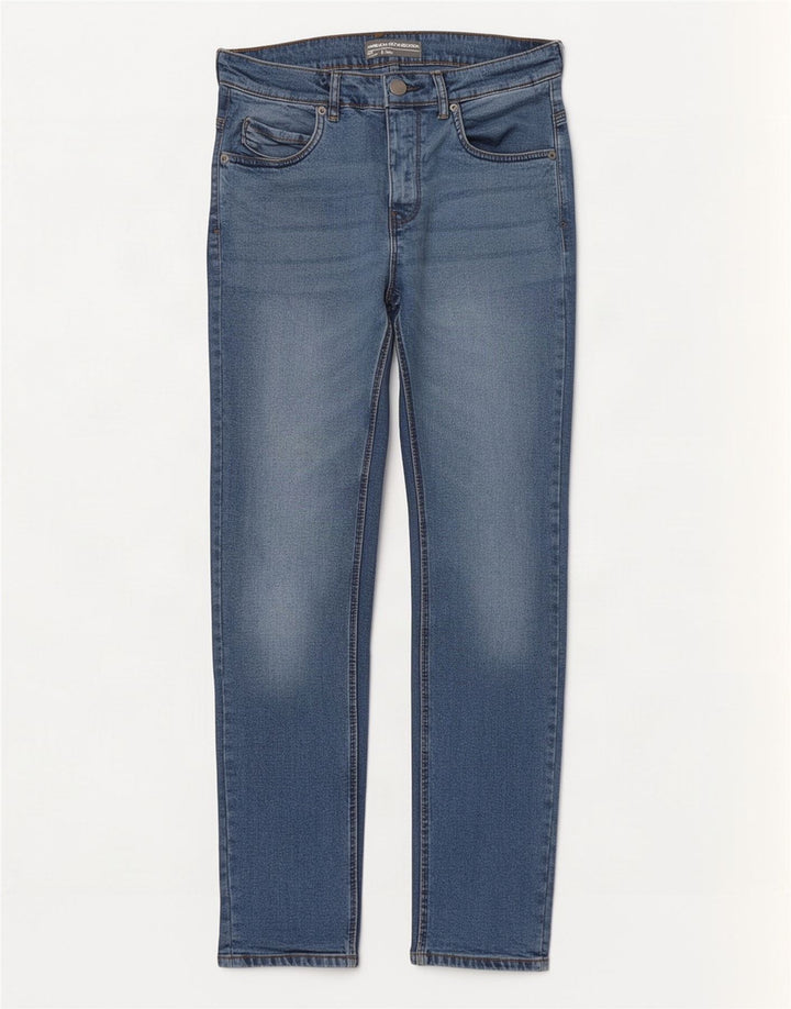 Blugi slim pentru bărbați French Connection W32 L30 Bumbac albastru