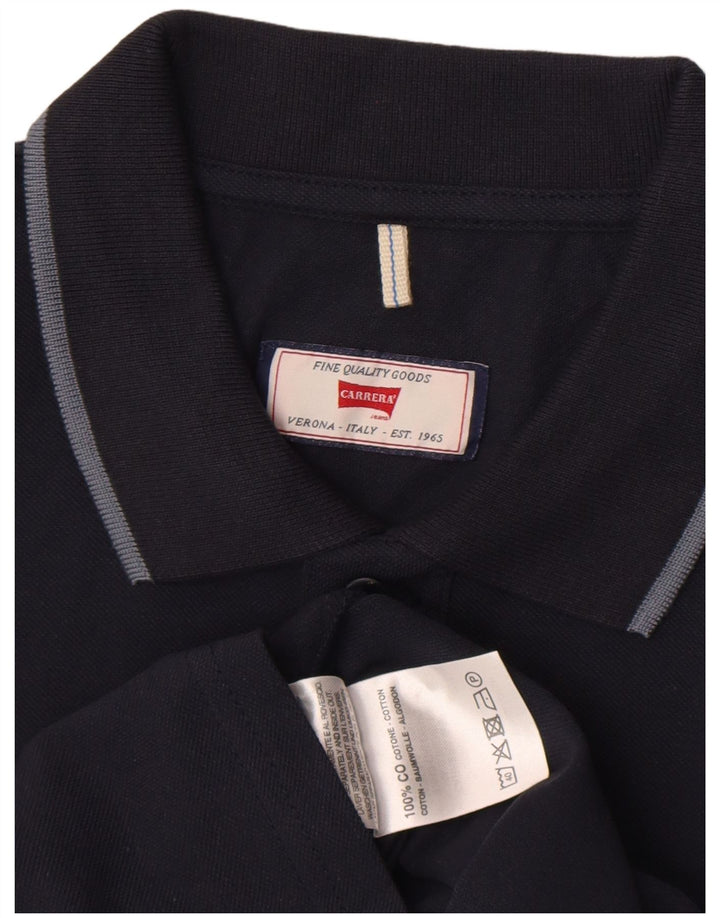 Cămașă polo Carrera pentru bărbați, mare, bleumarin, bumbac