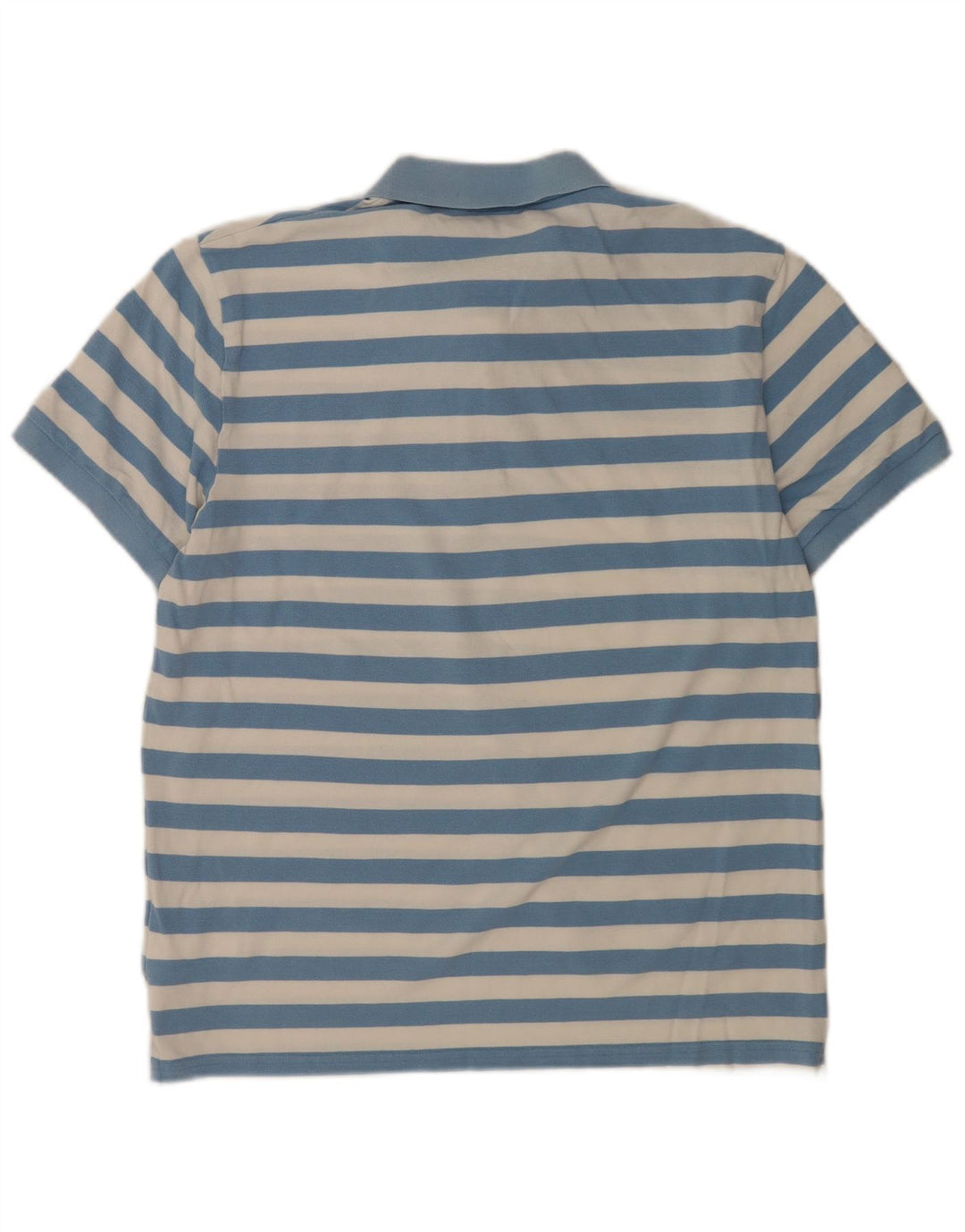 Tricou polo pentru bărbați Gant, bumbac cu dungi albastre mari