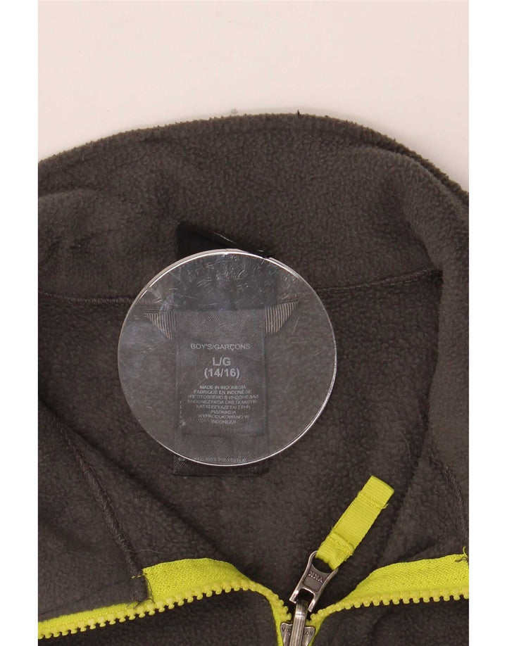 Jachetă din lână The North Face pentru băieți, 14-15 ani, mare, gri, poliester