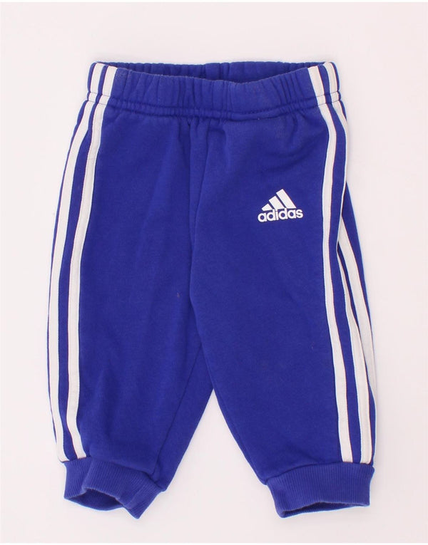 Adidas Baby Boys Joggers Pantaloni Trening 3-6 Luni Bumbac Albastru