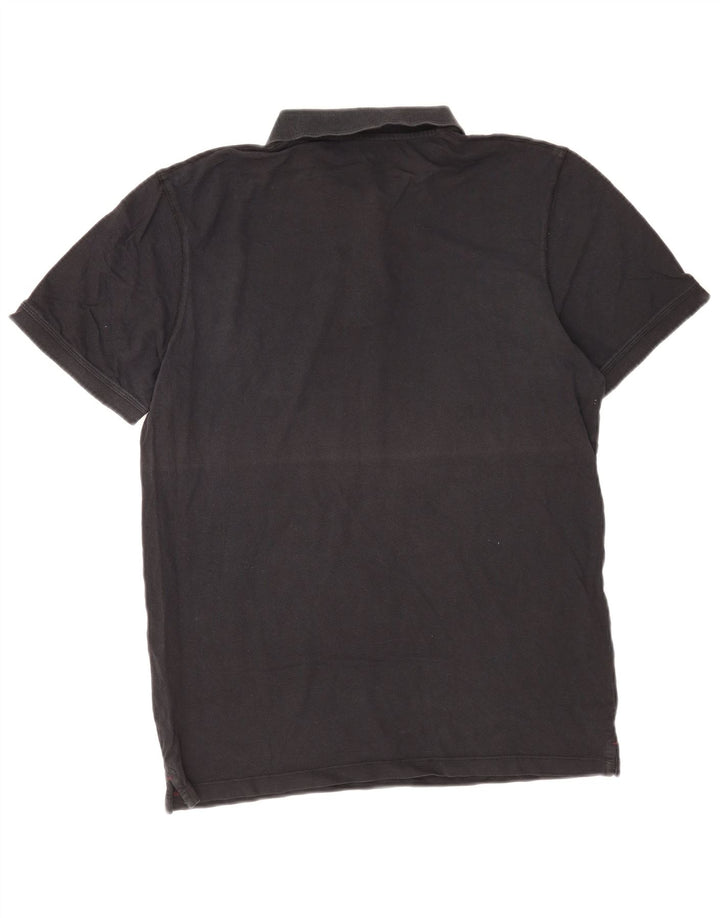 Tricou polo Jack & Jones pentru bărbați, mare, negru, bumbac