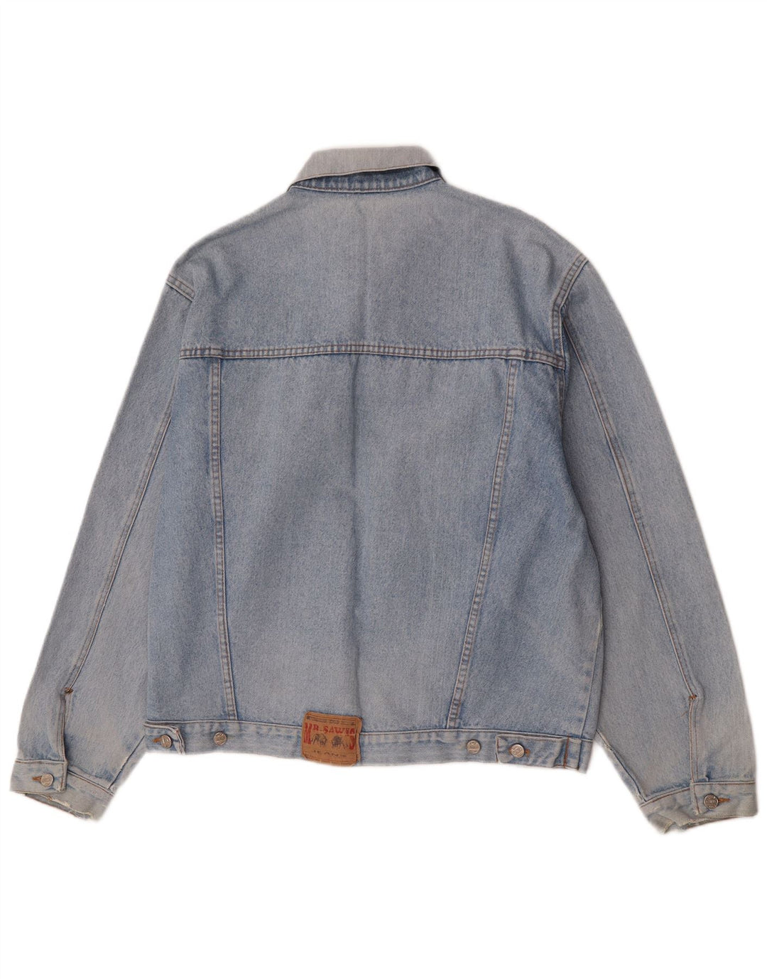 Jachetă de blugi vintage pentru bărbați UK 40 Large Blue