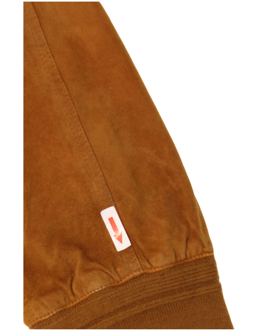 Bomber vintage pentru bărbați din piele intoarsa UK 42 XL din piele maro