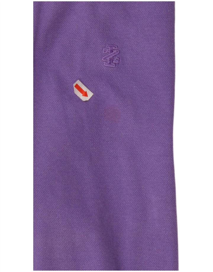 Tricou polo IZOD pentru bărbați, bumbac mov 2XL