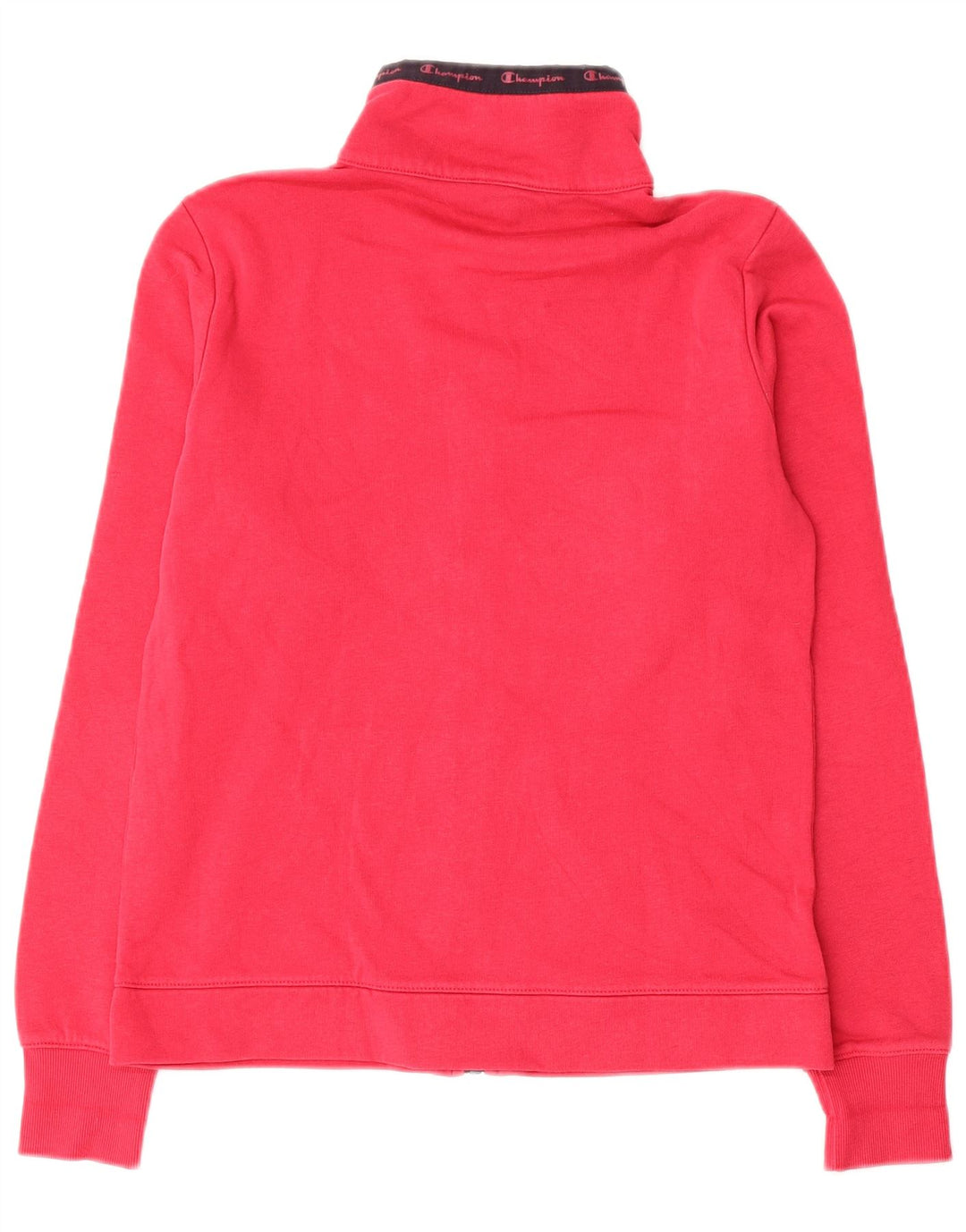 Jachetă de top pentru trening cu grafic pentru femei Champion UK 10 Small Pink